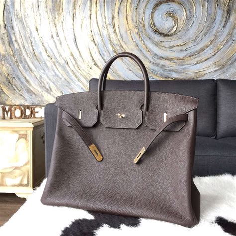 hermes birkin leather bag.